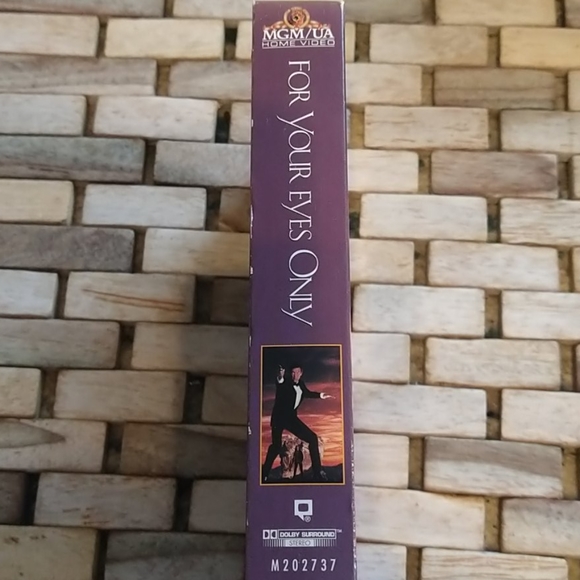 For your eyes only James Bond 007 VHS - Picture 2 of 3